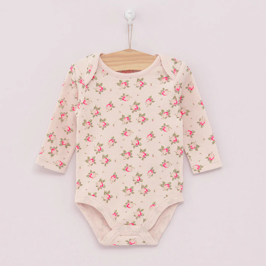 Long Sleeve Bodysuit for Girls Organic Cotton Mix Set 5 Pcs CC CUG2400901 00 - Image 4