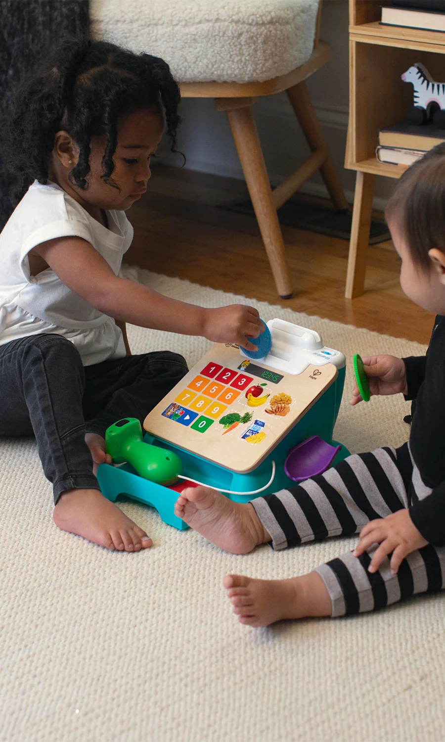 Magic Touch Cash Register Pretend to Check Out Toy - Image 2