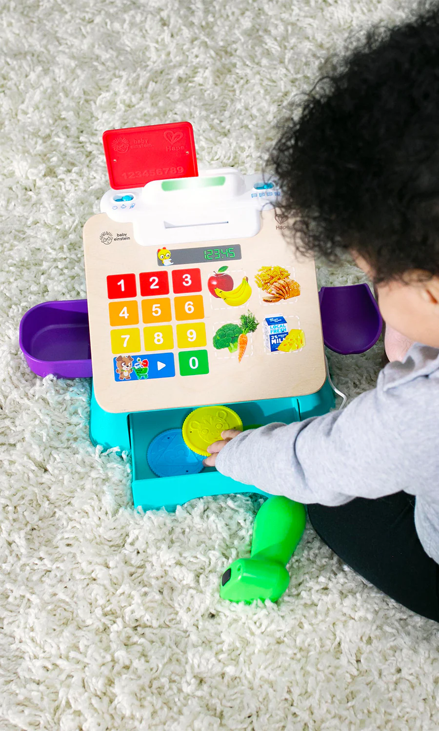 Magic Touch Cash Register Pretend to Check Out Toy - Image 3
