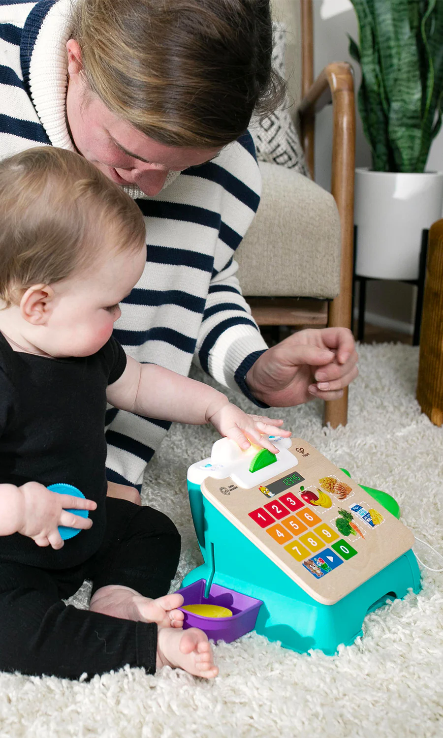 Magic Touch Cash Register Pretend to Check Out Toy - Image 4