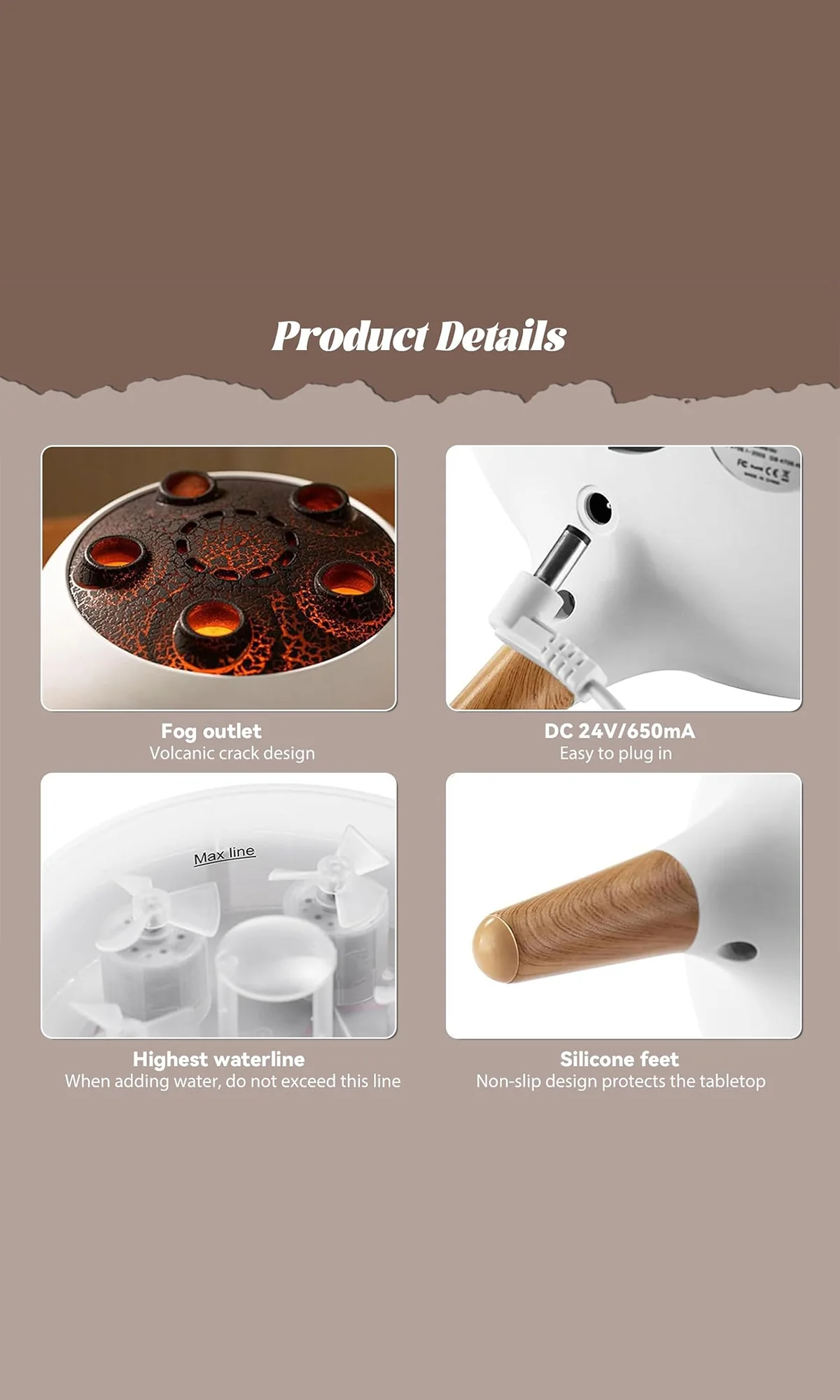 Modern Jellyfish-Style Aroma Diffuser & Humidifier - Image 4