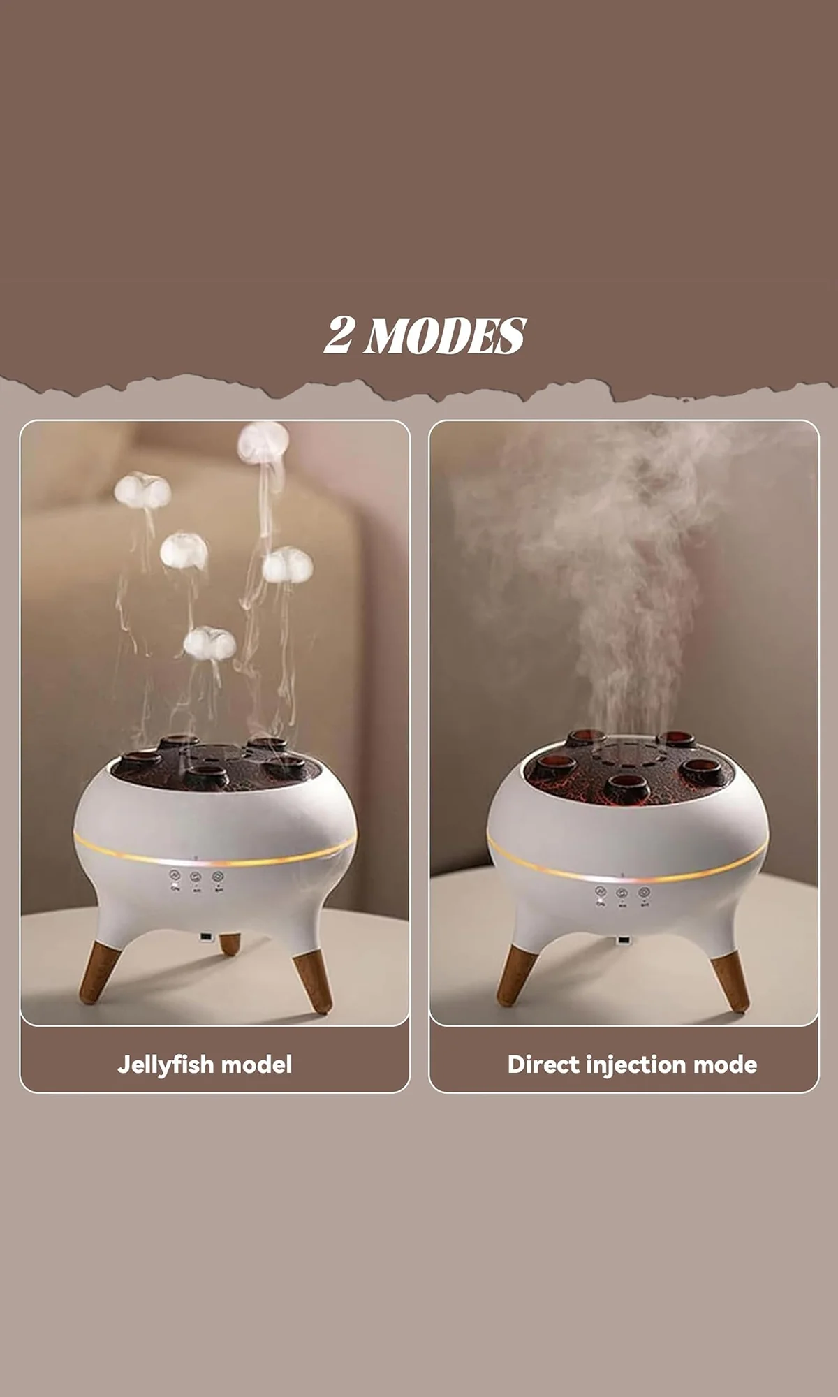 Modern Jellyfish-Style Aroma Diffuser & Humidifier - Image 6