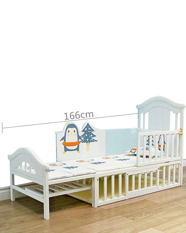 Mom Squad Baby Cot (White) WBB 716 (0242599) - Image 3