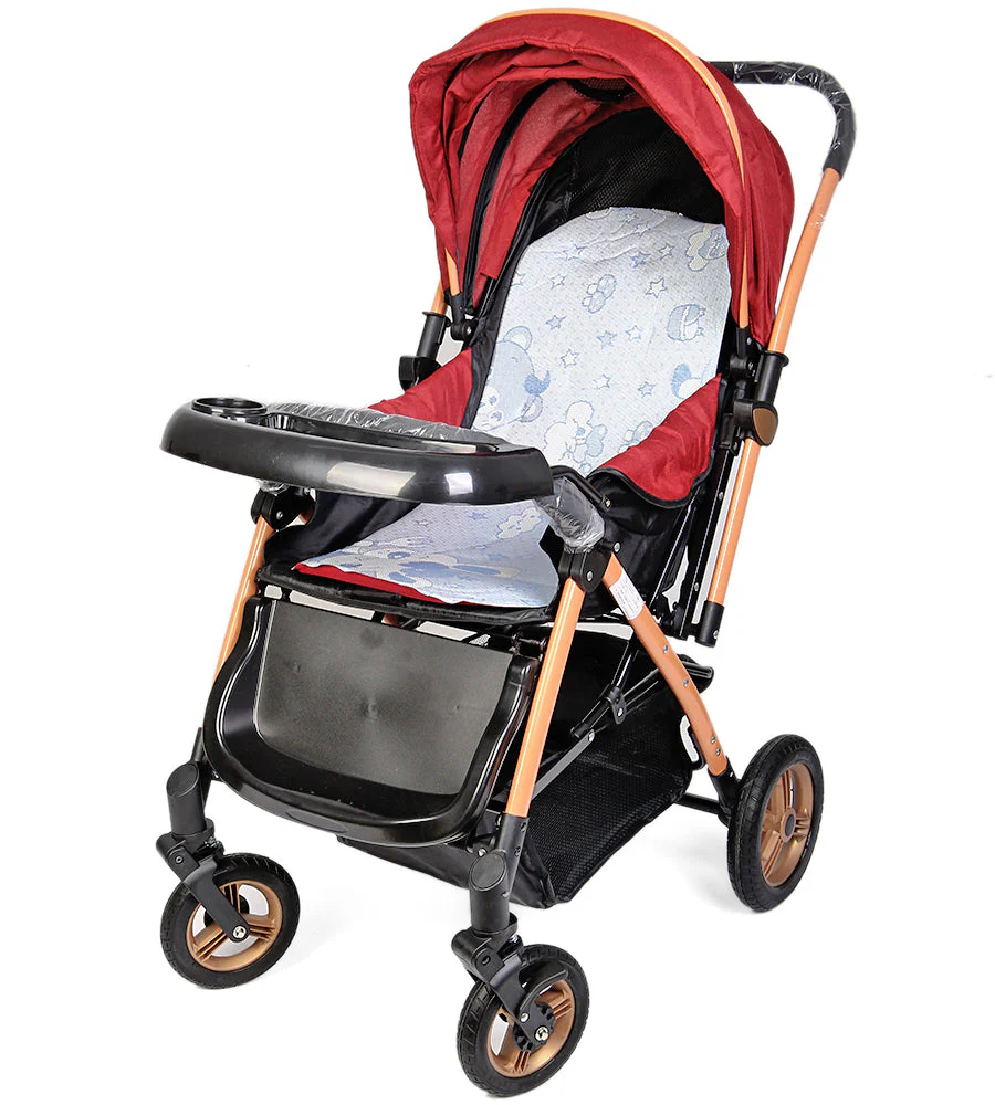 Mom Squad Stroller Maroon - 0250634