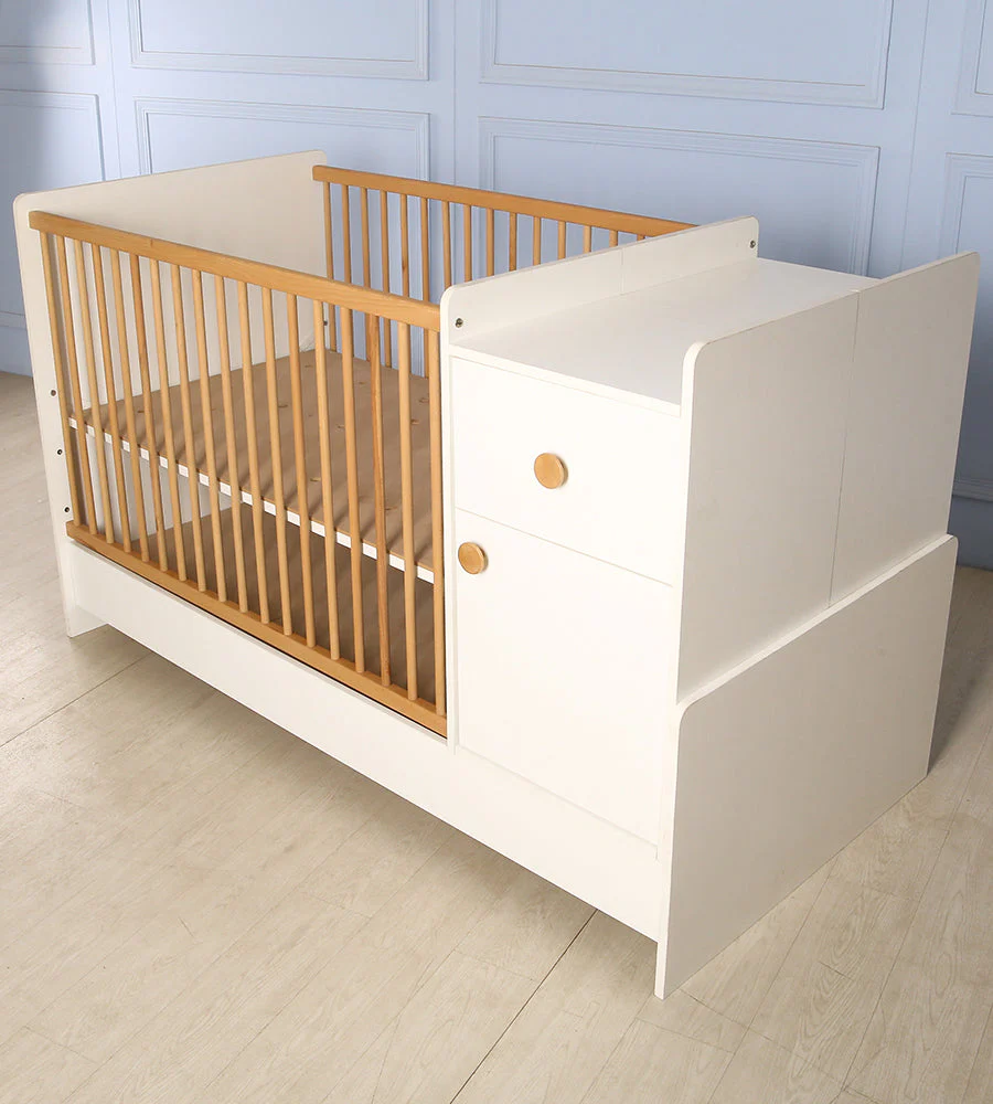 Mom Squad-01 Convertible Crib & Bed Set - Image 8
