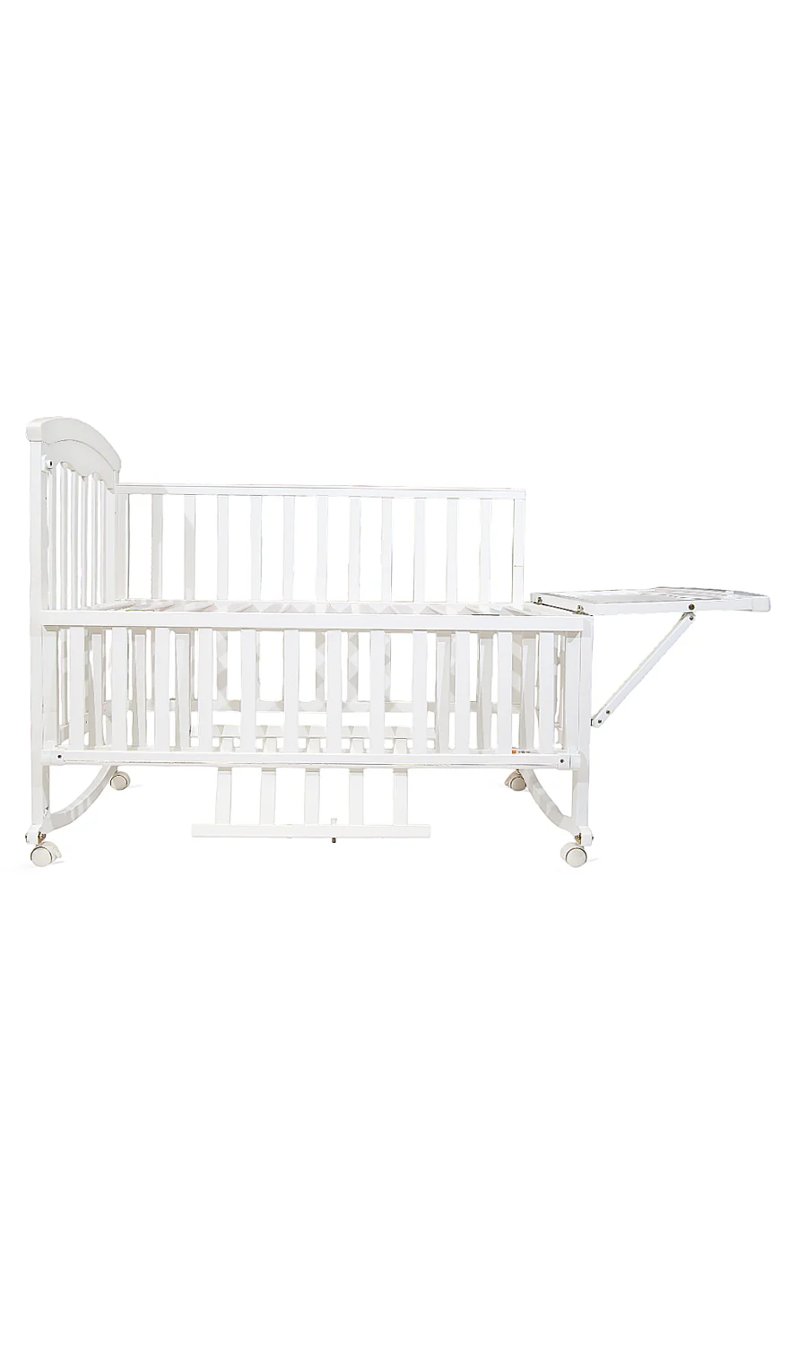 MQ 688B Wooden Cot White – 0312001 - Image 7