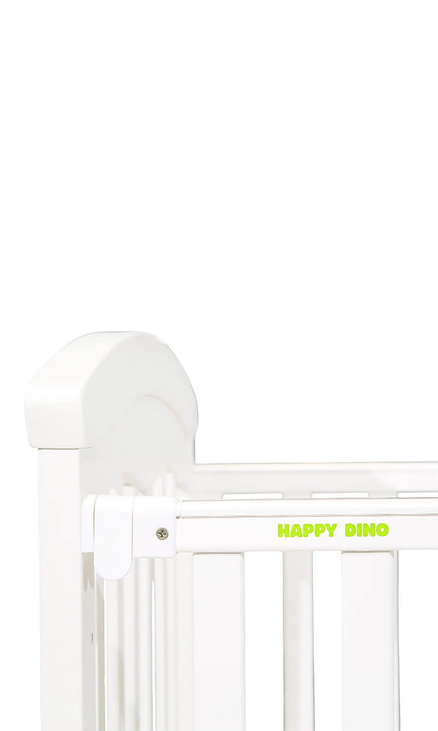 MQ 688B Wooden Cot White – 0312001 - Image 8