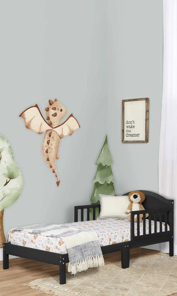 MQ DOM 647 Sydney Toddler Bed - Black - Image 6