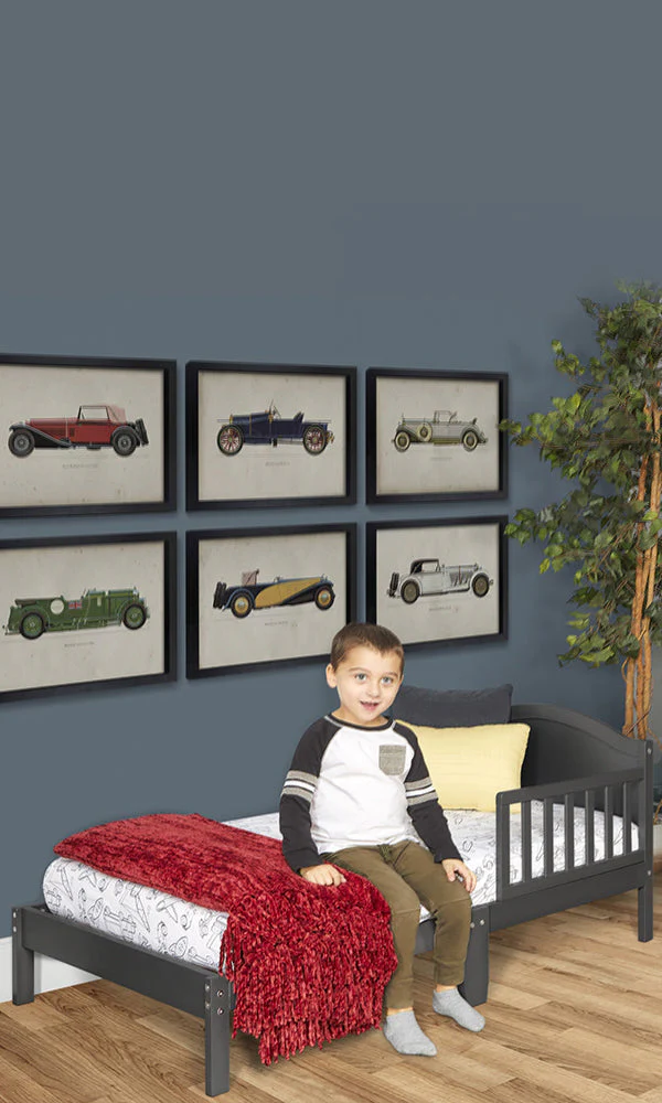 MQ DOM 647 Sydney Toddler Bed - Storm Grey - Image 2
