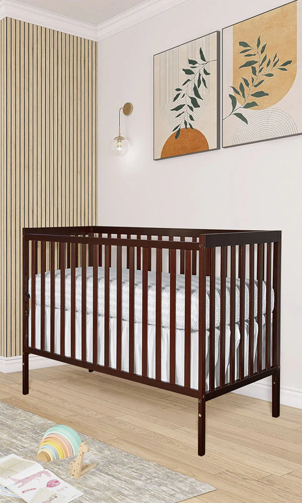 MQ DOM 657 Synergy 5 in 1 Convertible Crib - Expresso - Image 2