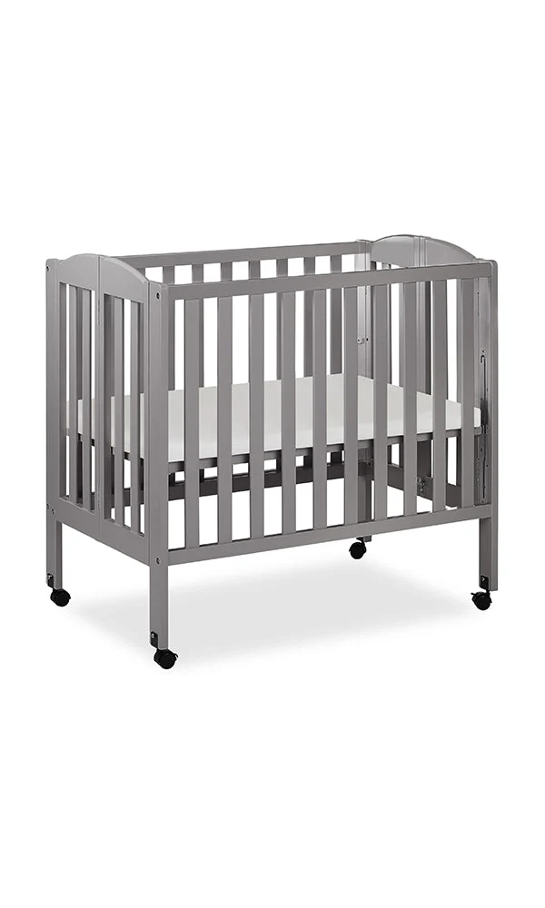 MQ DOM 683 3 in 1 Folding Portable Crib - Grey