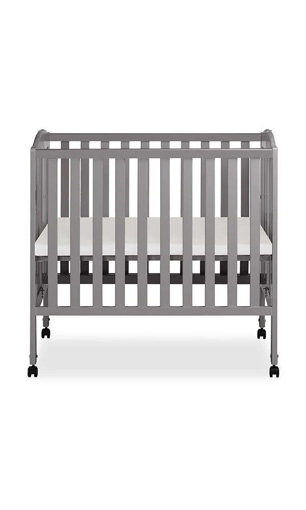 MQ DOM 683 3 in 1 Folding Portable Crib - Grey - Image 3