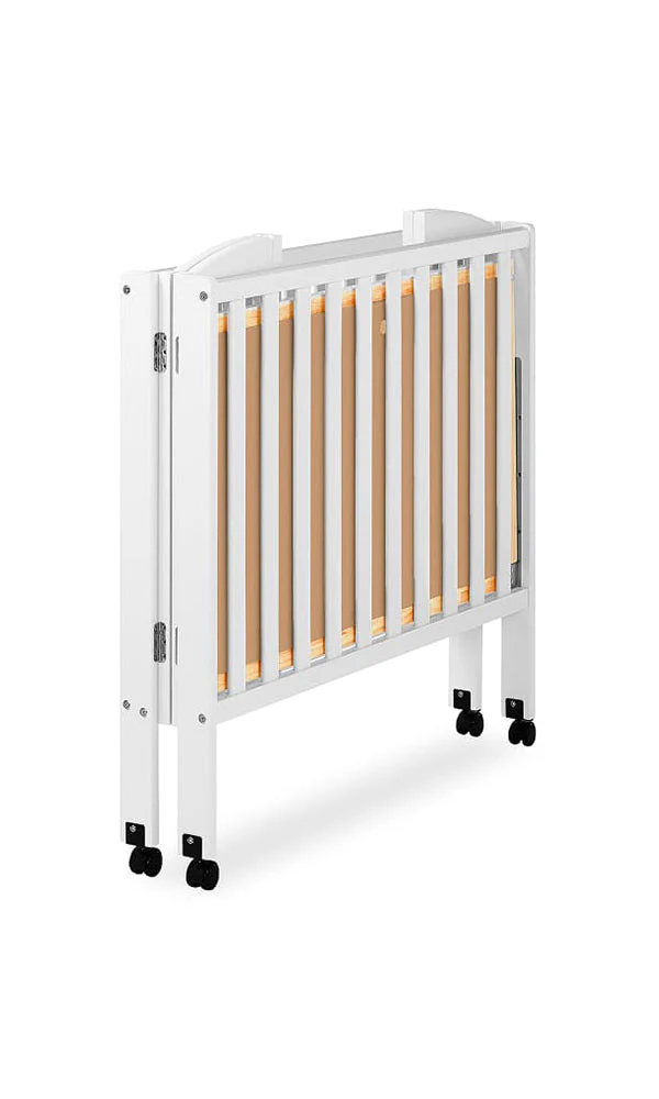 MQ DOM 683 3 in 1 Folding Portable Crib - White - Image 3