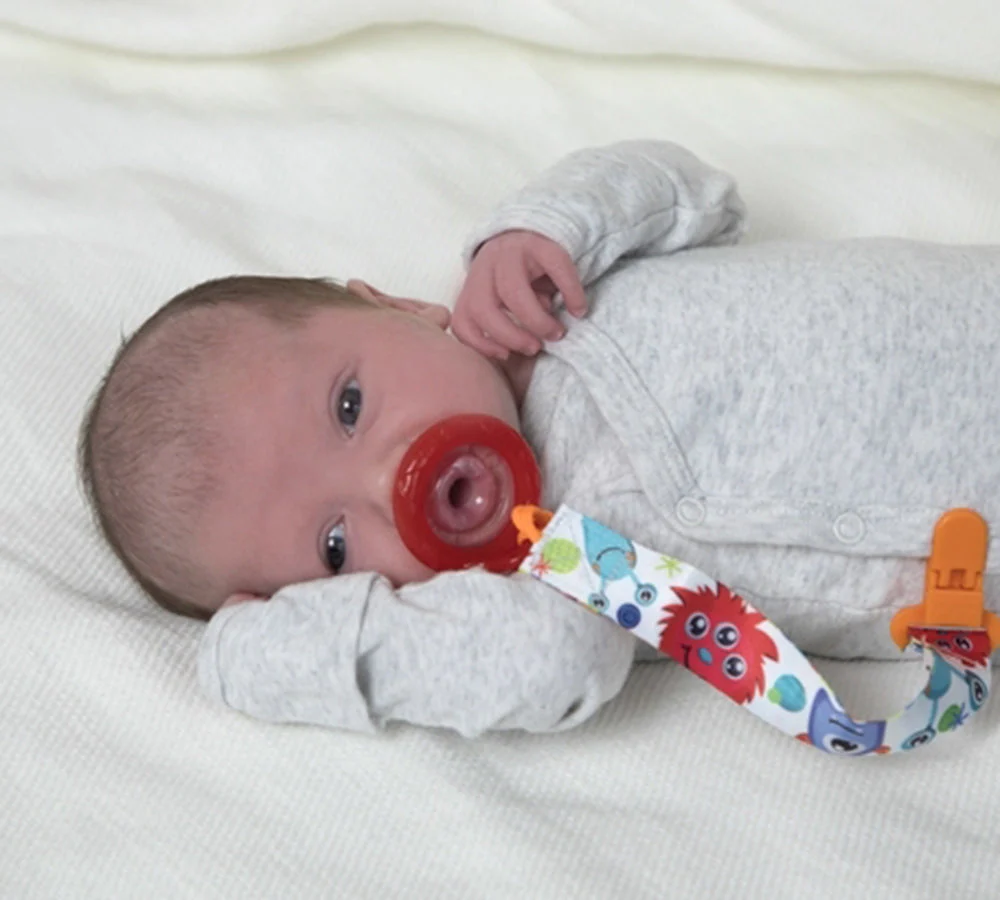 Natural Flex Cherry Pacifier - 0-6M -RED - Image 2