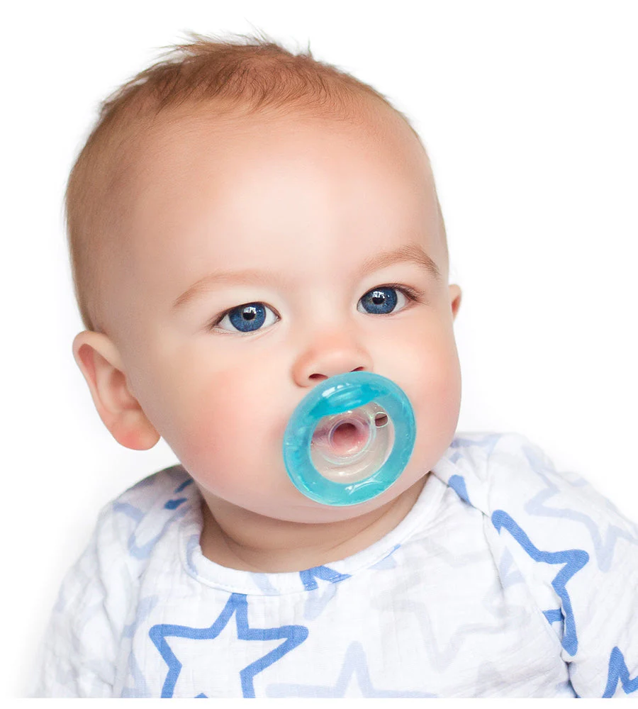 Natural Flex Cherry Pacifier - 6-18M - BLUE - Image 4
