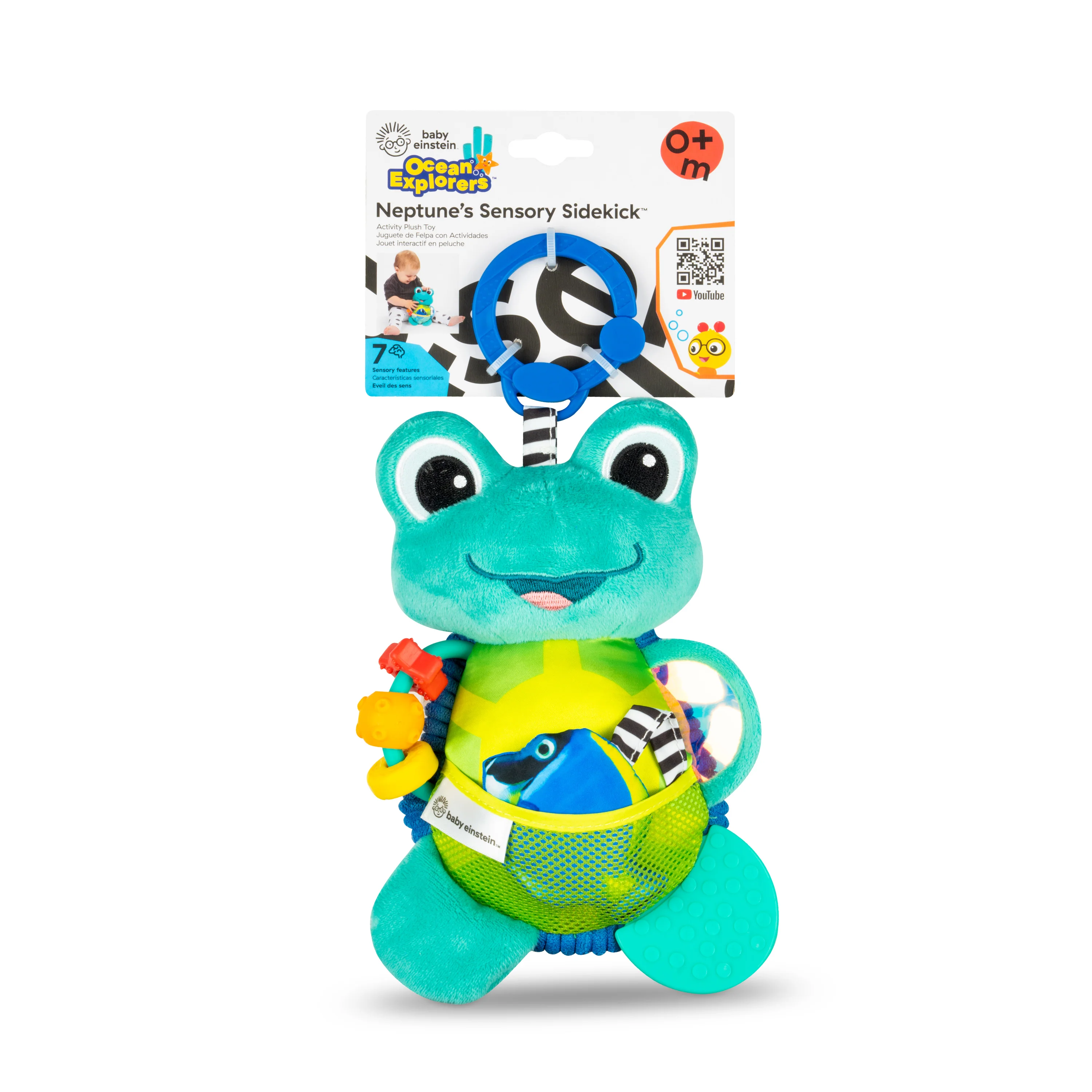 Neptune’s Sensory Sidekick Activity Plush Toy - Image 11