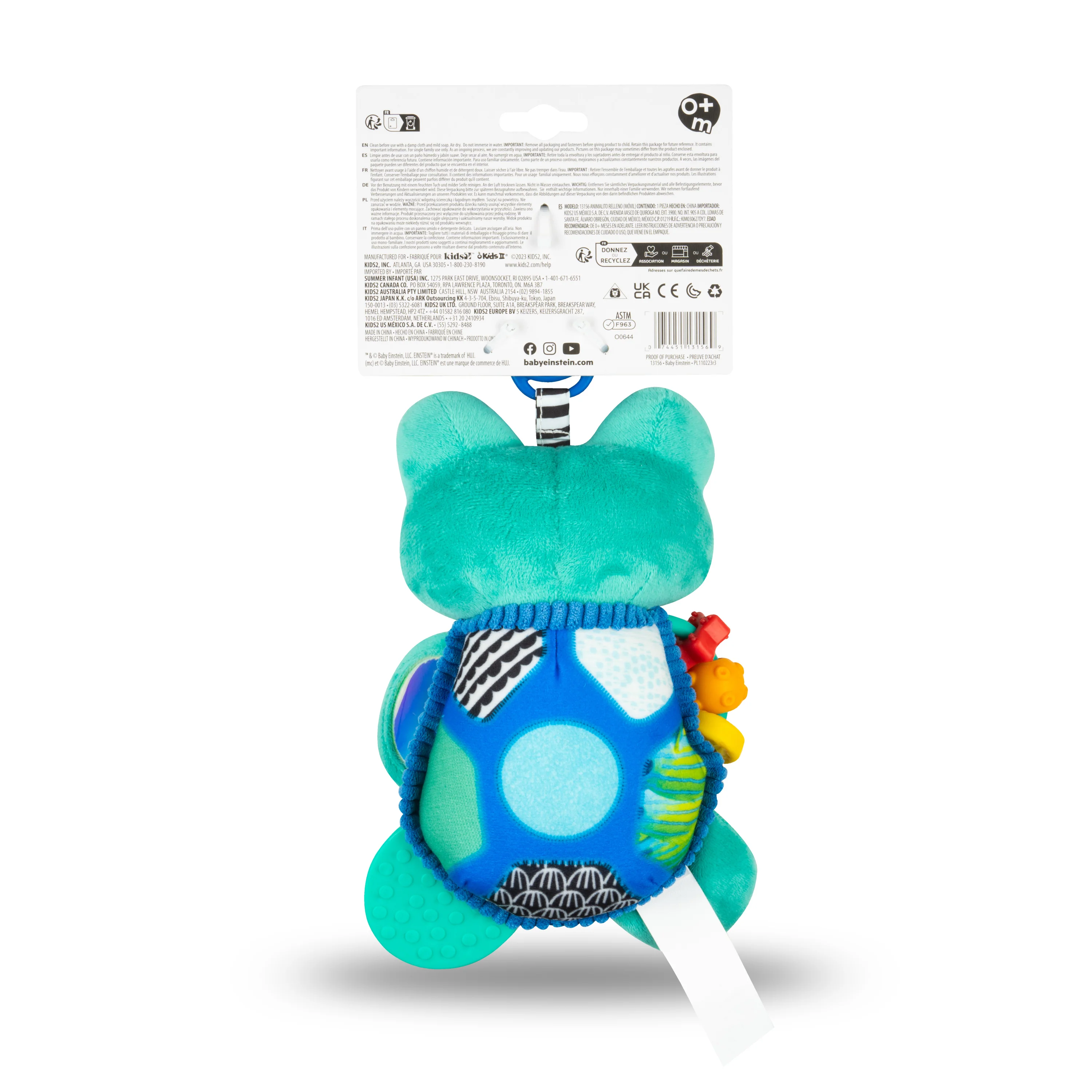 Neptune’s Sensory Sidekick Activity Plush Toy - Image 12