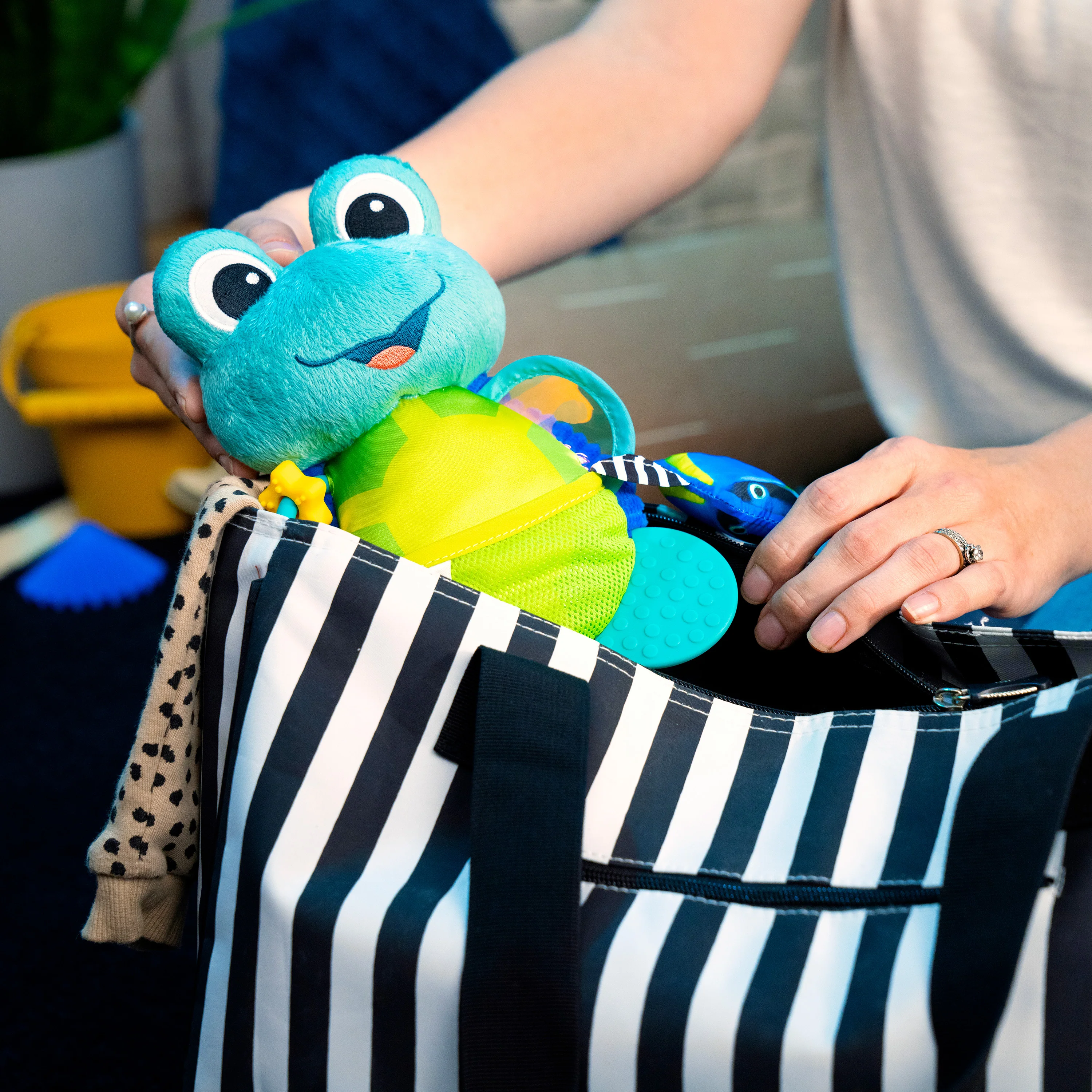 Neptune’s Sensory Sidekick Activity Plush Toy - Image 3
