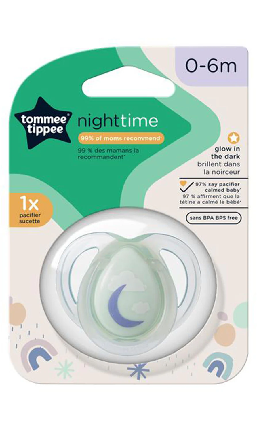 Night Time Pacifier Tommee Tippee 0-6M - 533112 - Image 3