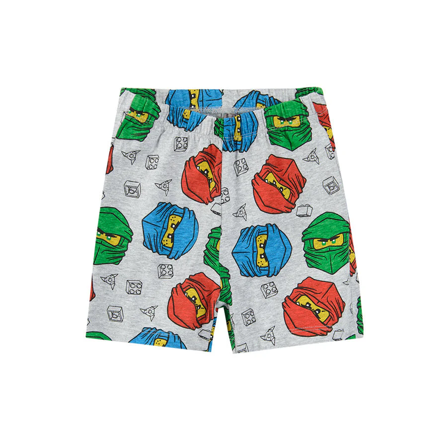 Pajamas for Boy's Blue &amp; Gray LEGO Ninjago CC LUB2411506 - Image 3