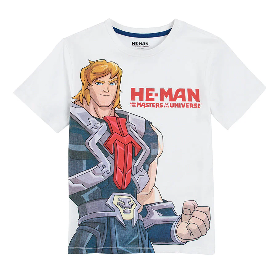 Pajamas for Boy's White & Navy Blue He-Man - - Image 2