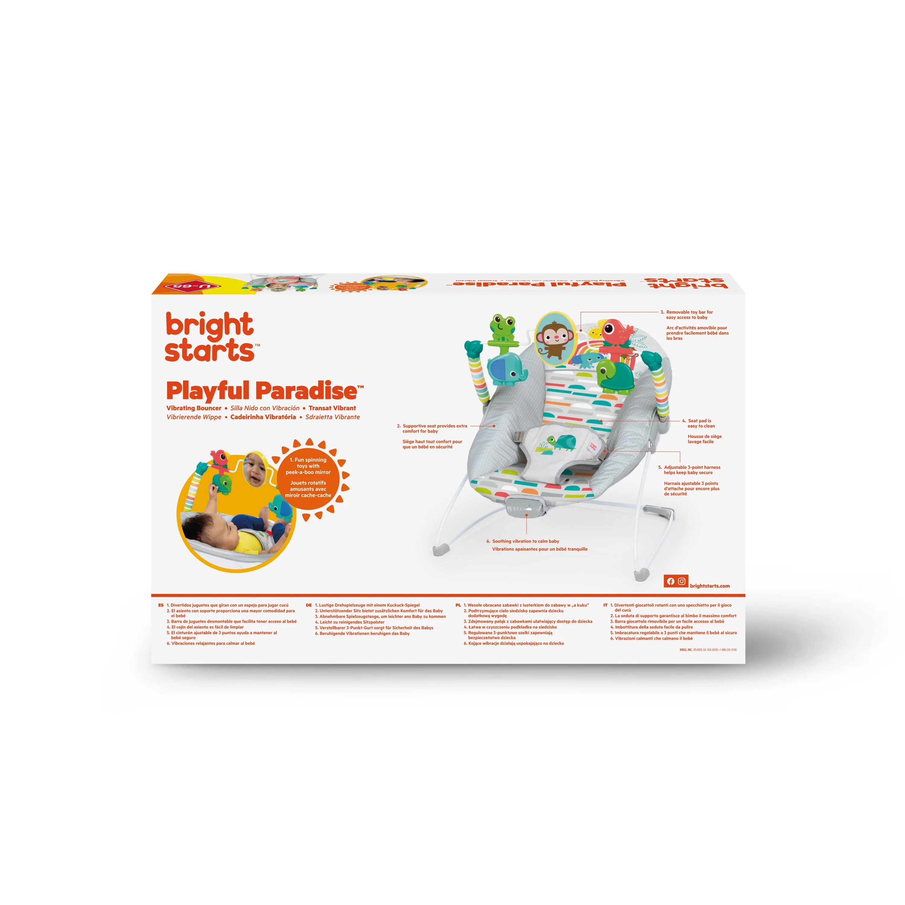 Playful Paradise™ Vibrating Bouncer - Image 13