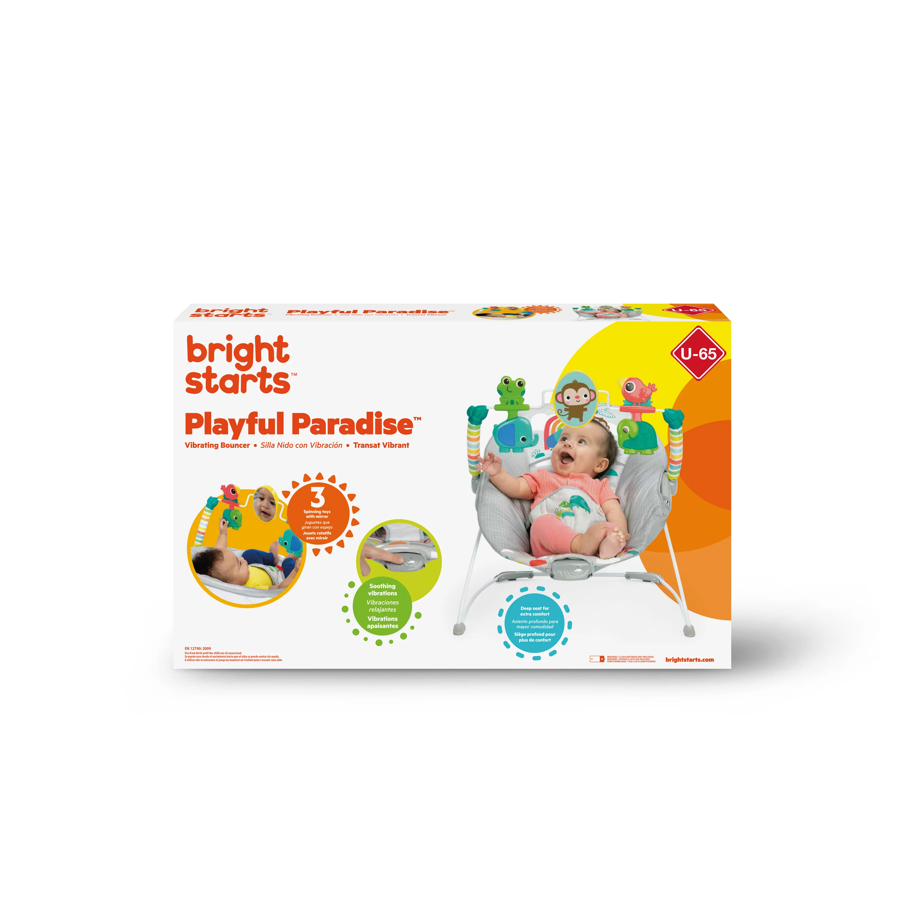 Playful Paradise™ Vibrating Bouncer - Image 14