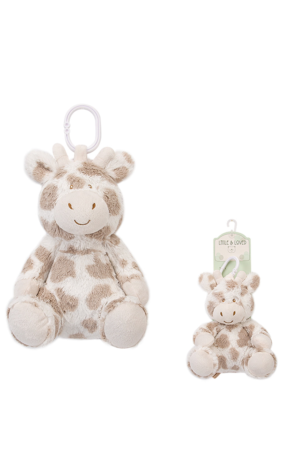 Plush Doll With Rattle - 0303102
