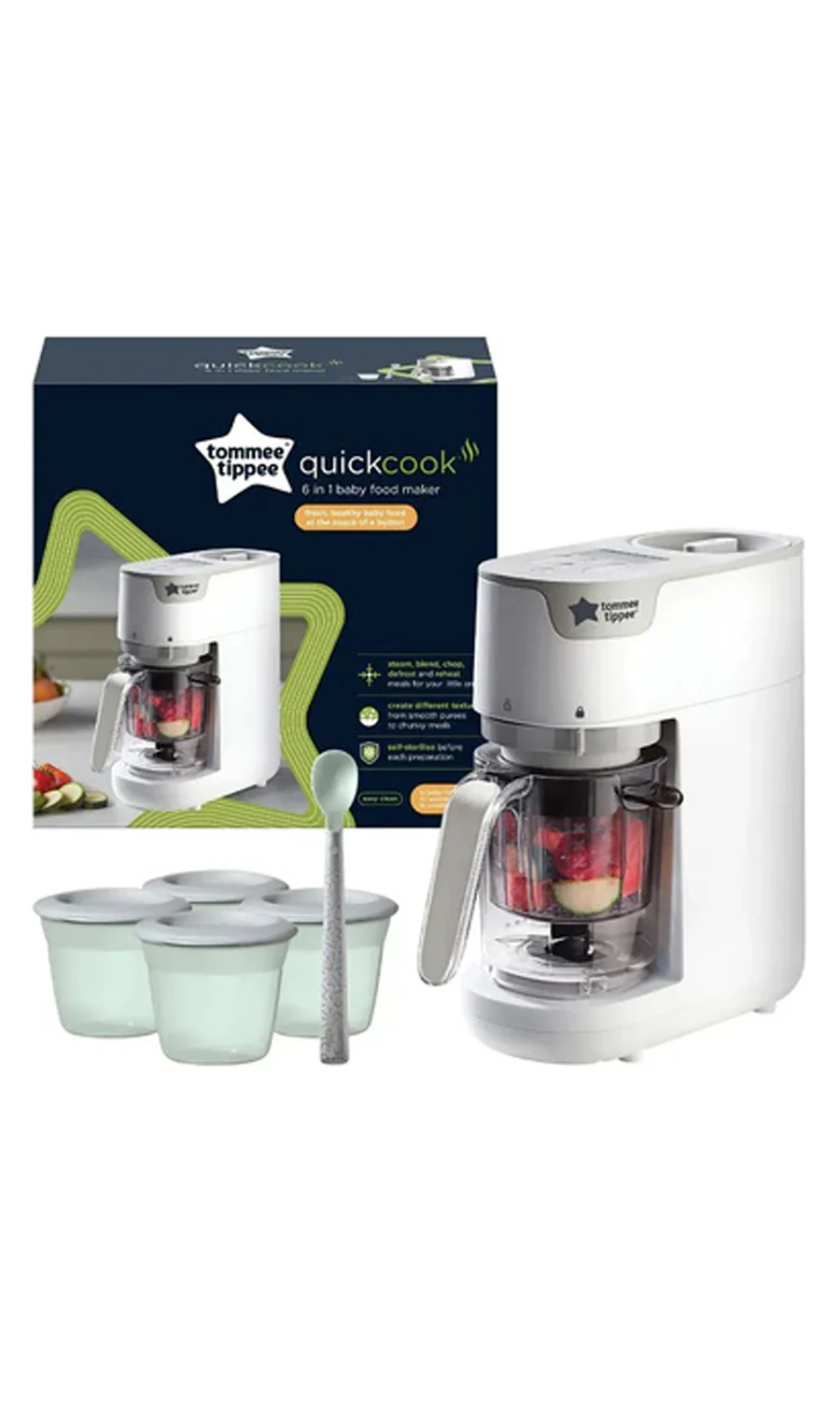 Quick-Cook 6-in-1 Baby Food Maker - 491656 - Image 2