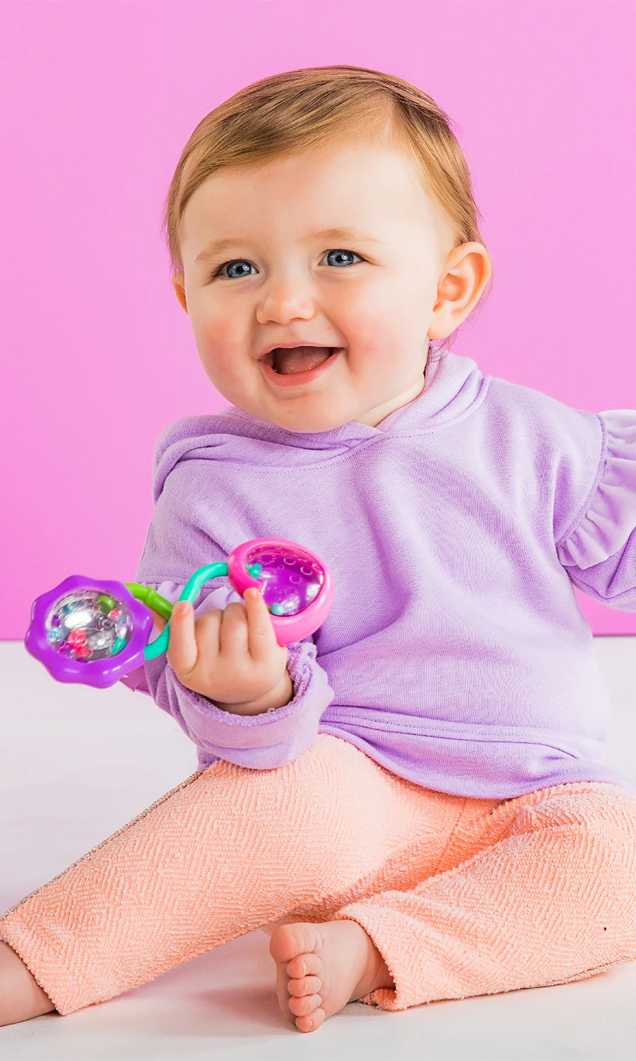 Rattle and Shake Barbell Toy - Image 2