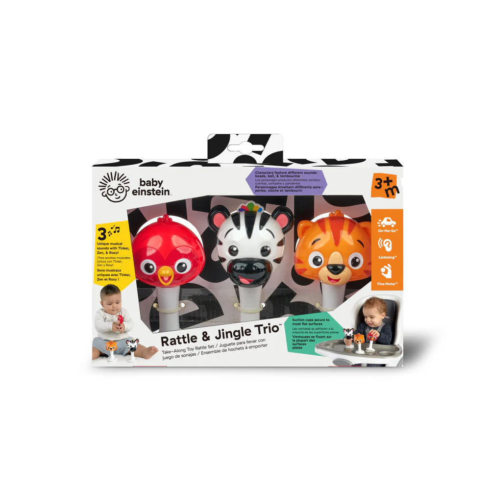 Rattle & Jingle Trio™ Take-Along Toy Rattle Set - Image 16