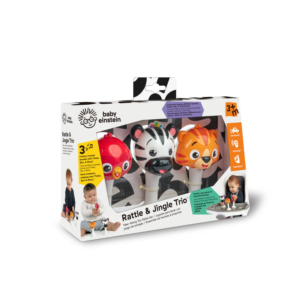 Rattle & Jingle Trio™ Take-Along Toy Rattle Set - Image 17