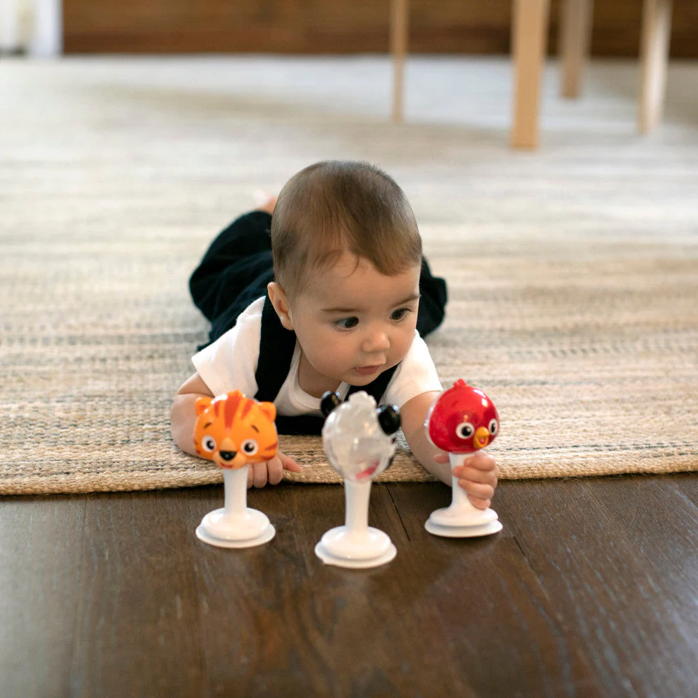 Rattle & Jingle Trio™ Take-Along Toy Rattle Set - Image 2
