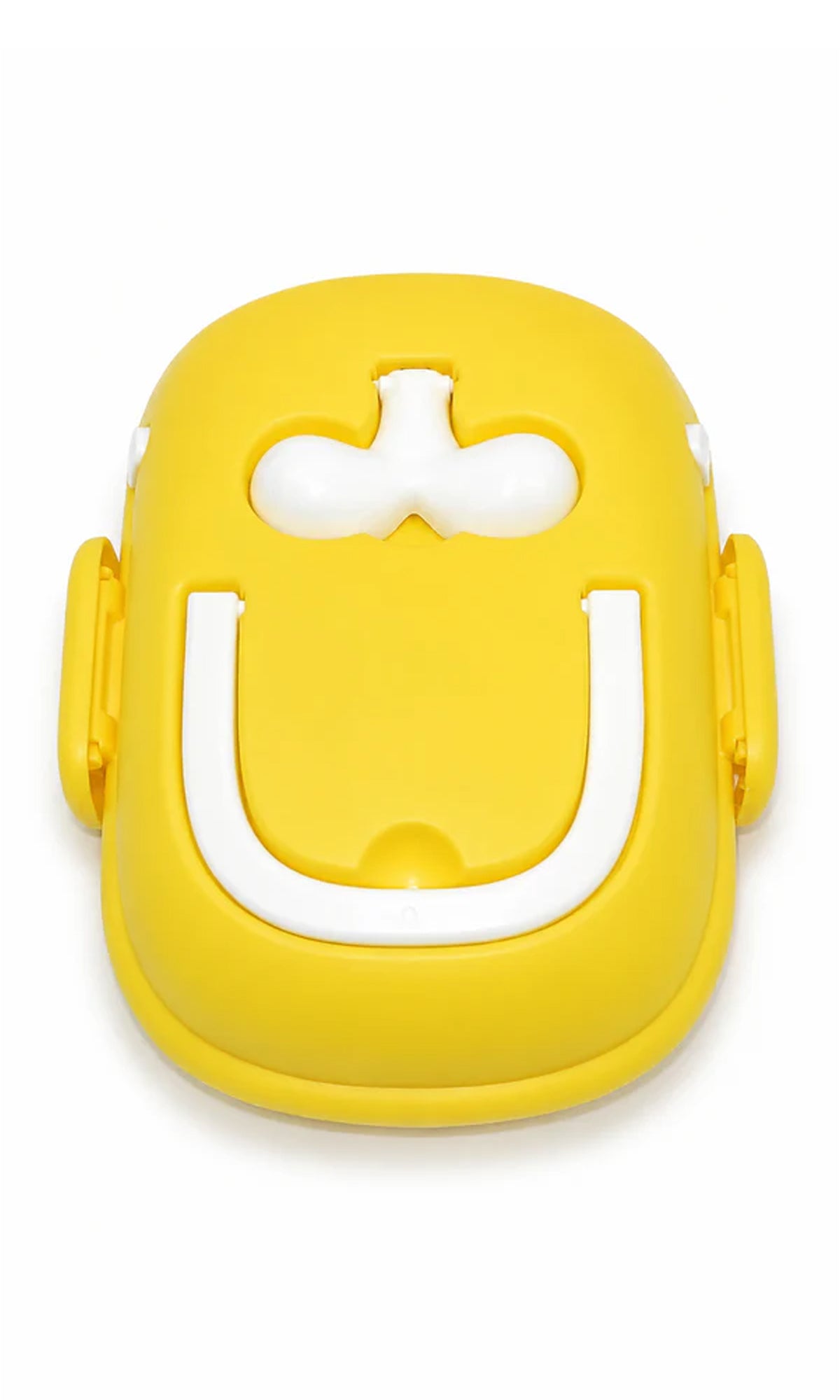 School Lunch Box Yellow with Flip Lid