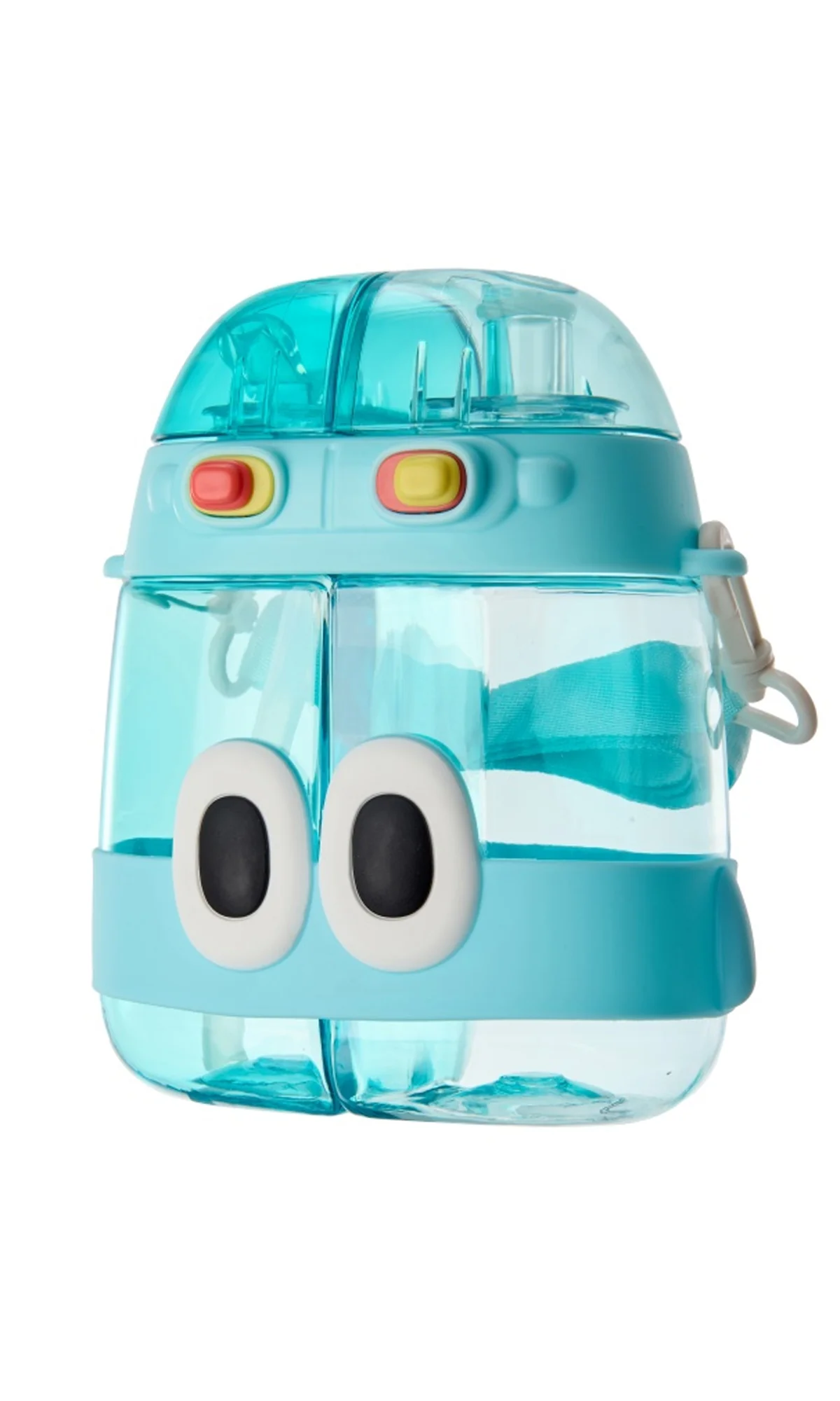 School Water Bottle Tritan Blue