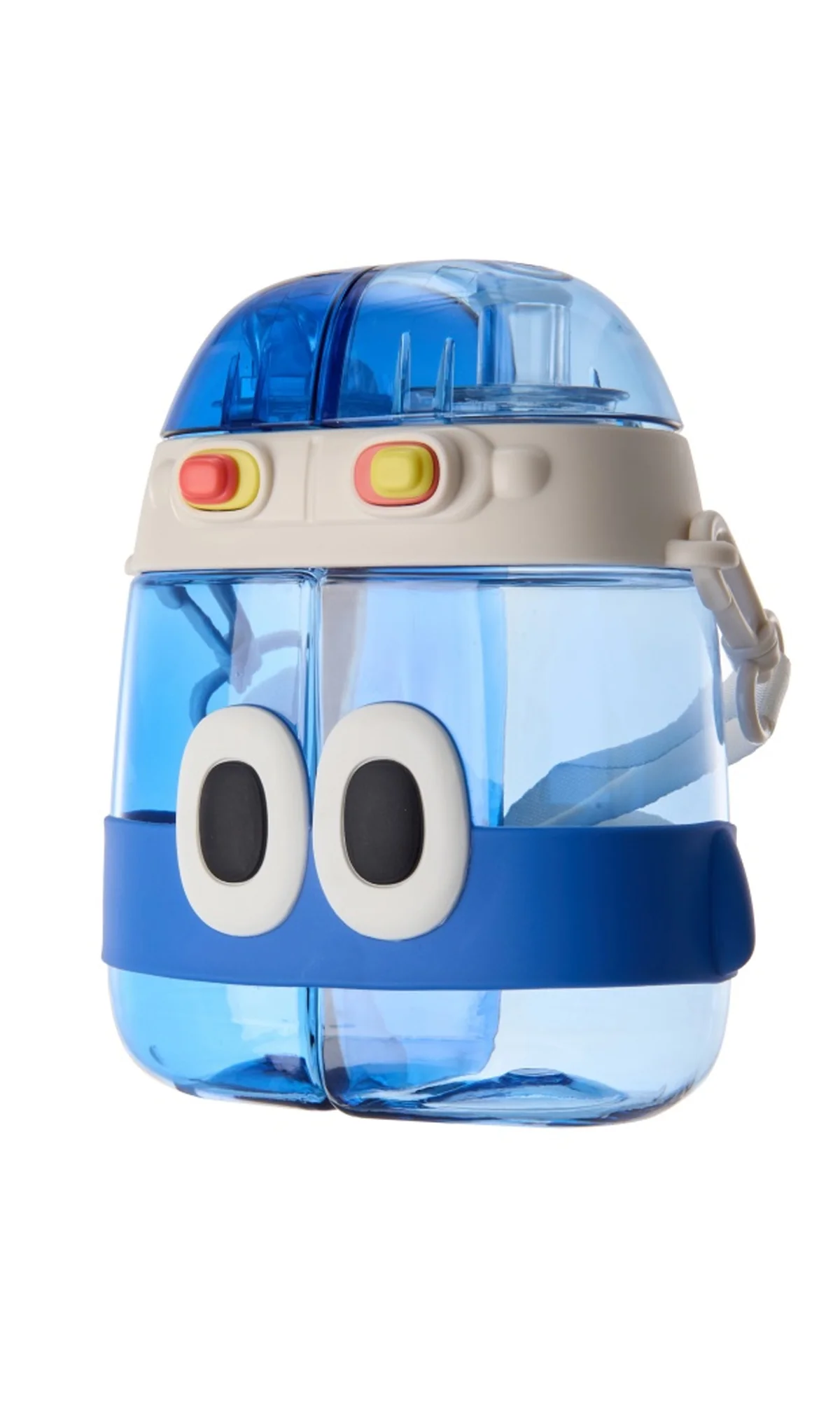School Water Bottle Tritan Blue