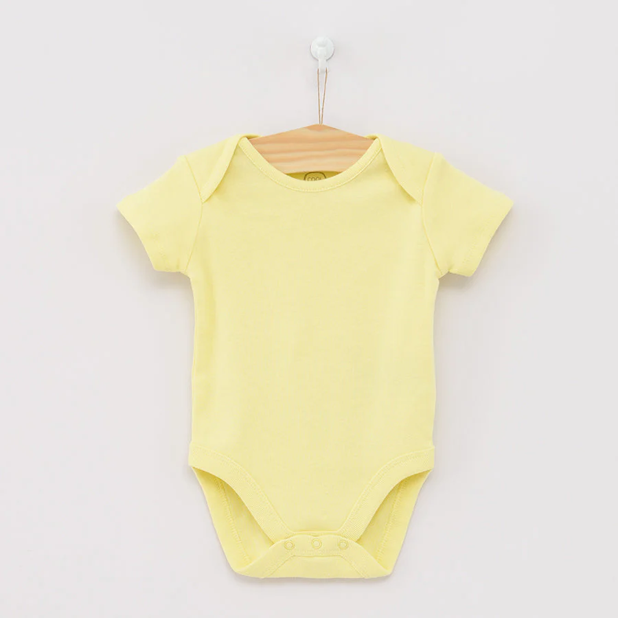 Short Sleeve Bodysuit For Girls, Organic Cotton Mix set 5 pcs CC CUG2400900 - Image 3