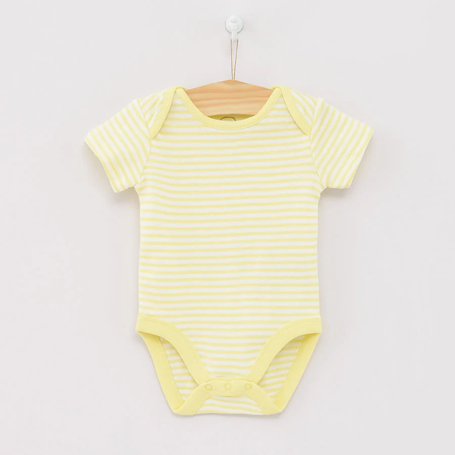 Short Sleeve Bodysuit For Girls, Organic Cotton Mix set 5 pcs CC CUG2400900 - Image 6