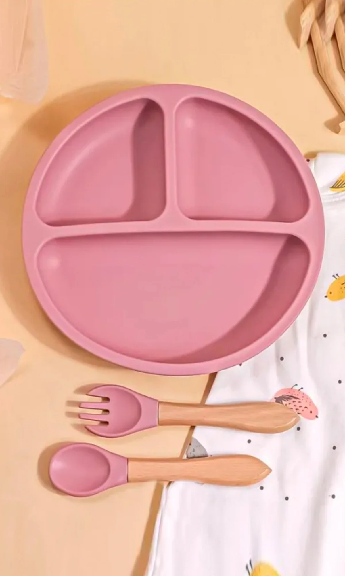 Silicone Baby Feeding Set