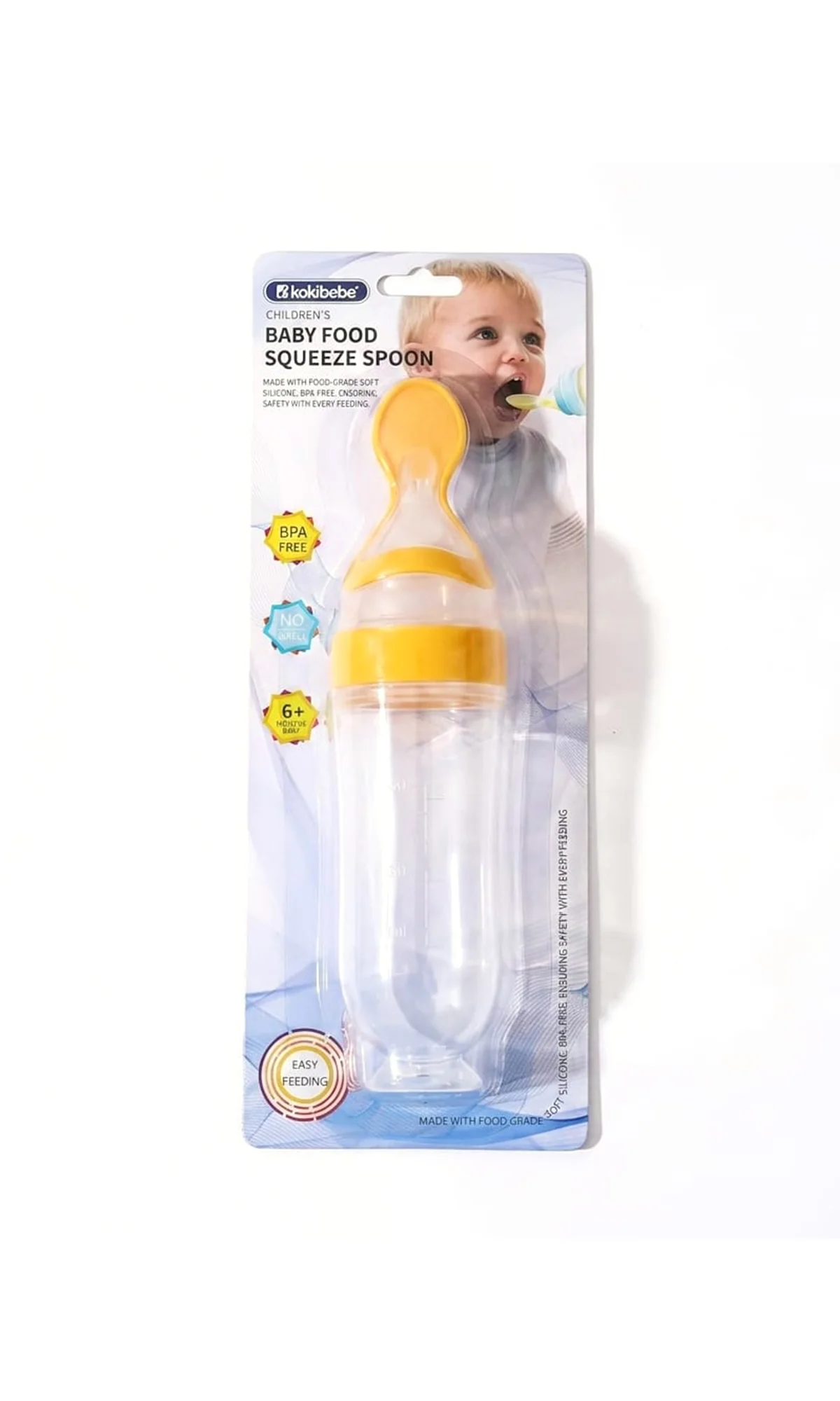 Silicone Squeeze Spoon Feeder