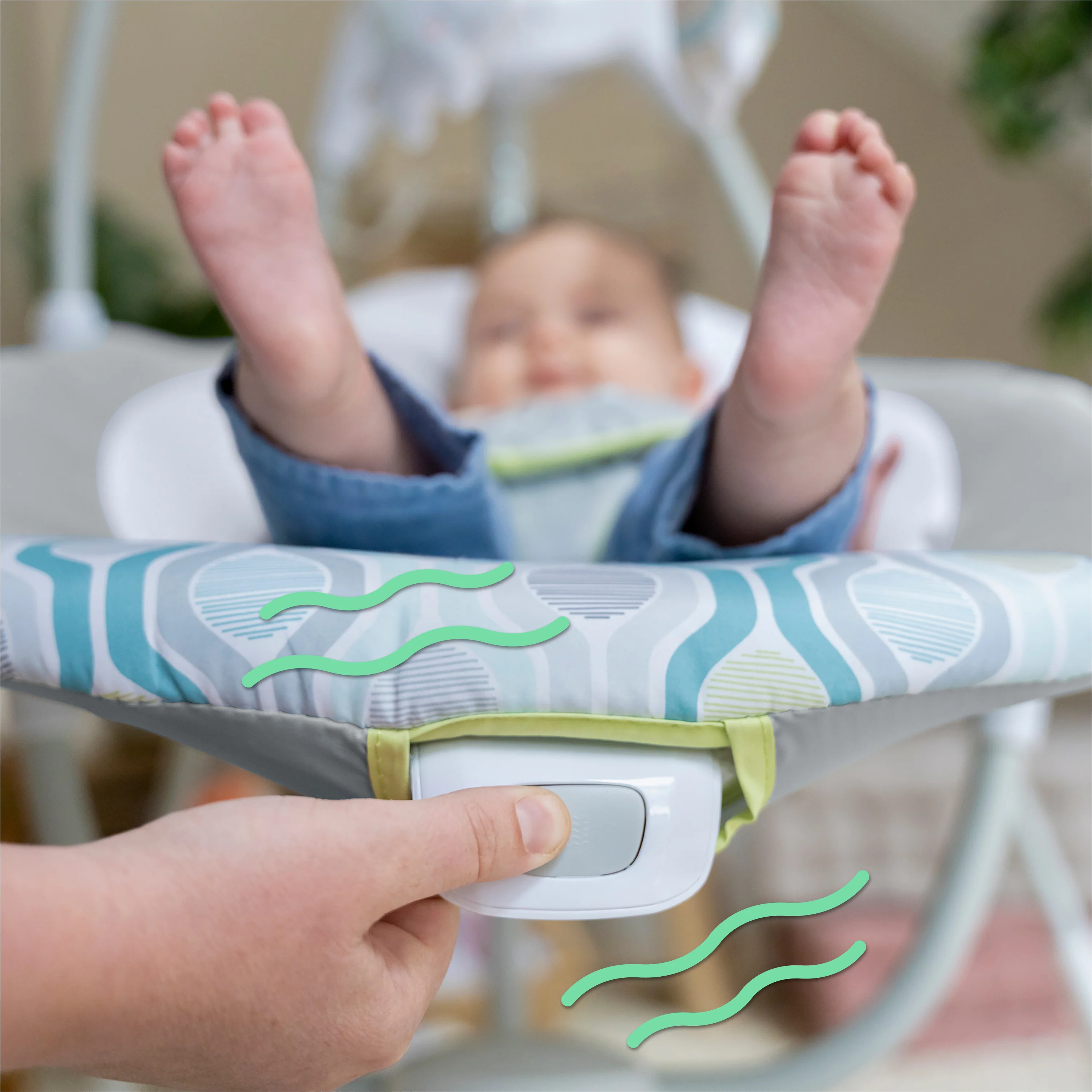 Simple Comfort ™ Compact Soothing Swing - Everston ™ - Image 7