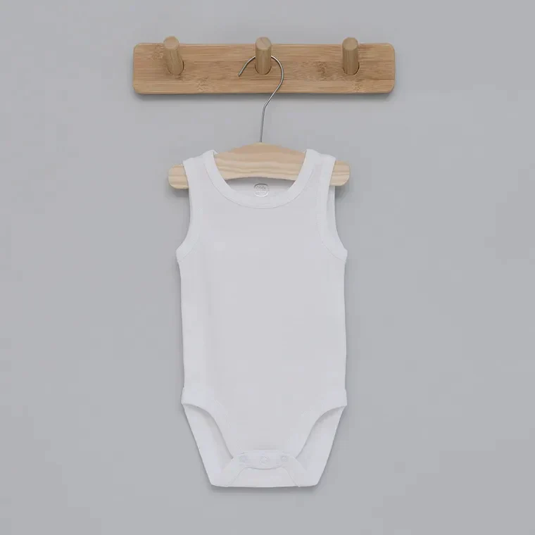 Sleeveless Bodysuit For Boys, Organic Cotton, Mix, Set, 3 Pcs. CC CUB2201464 - Image 3
