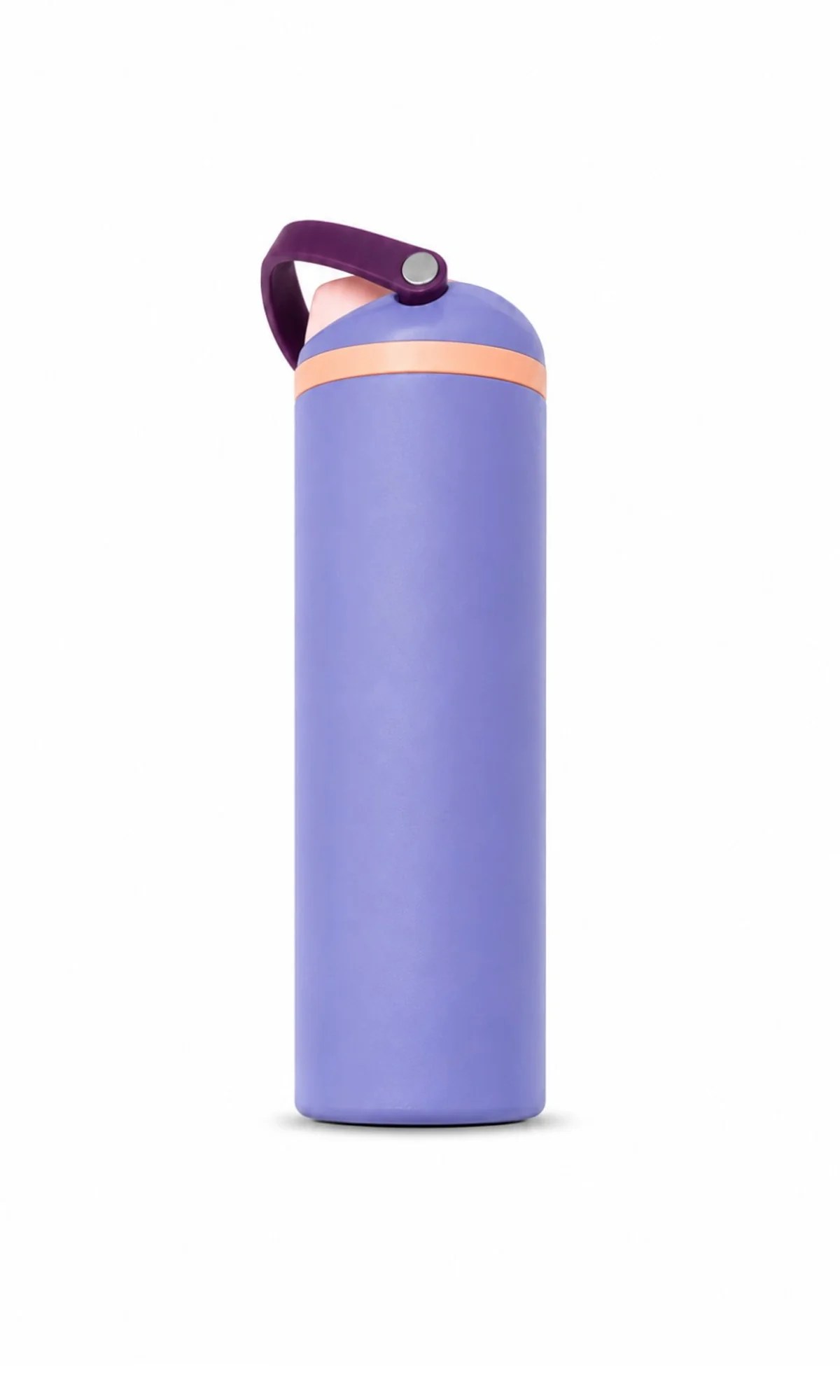 Stainless Steel Water Bottle Lavender Blue Peach with Chug Lid