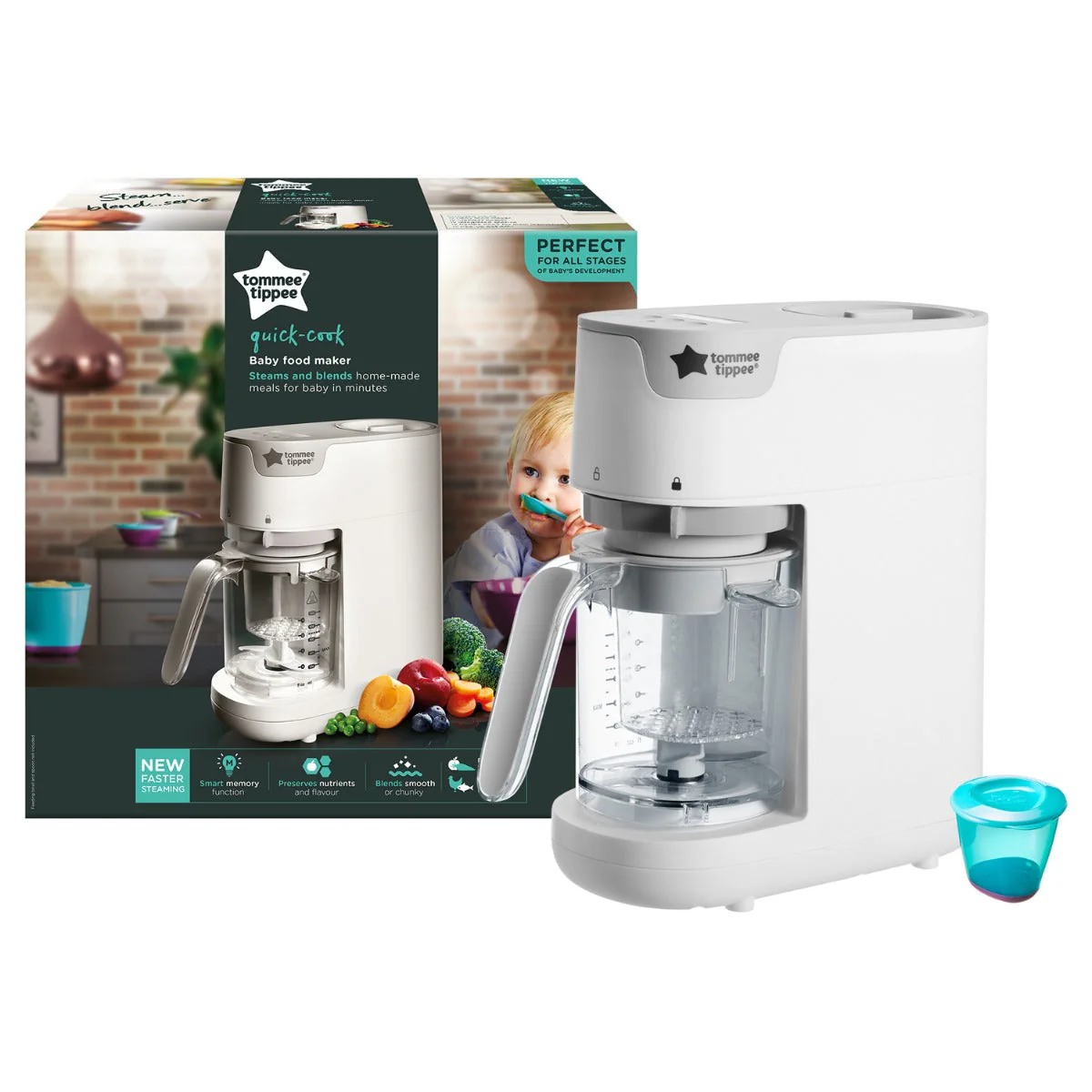 Steamer Blender Tommee Tippee 423225 - Image 4