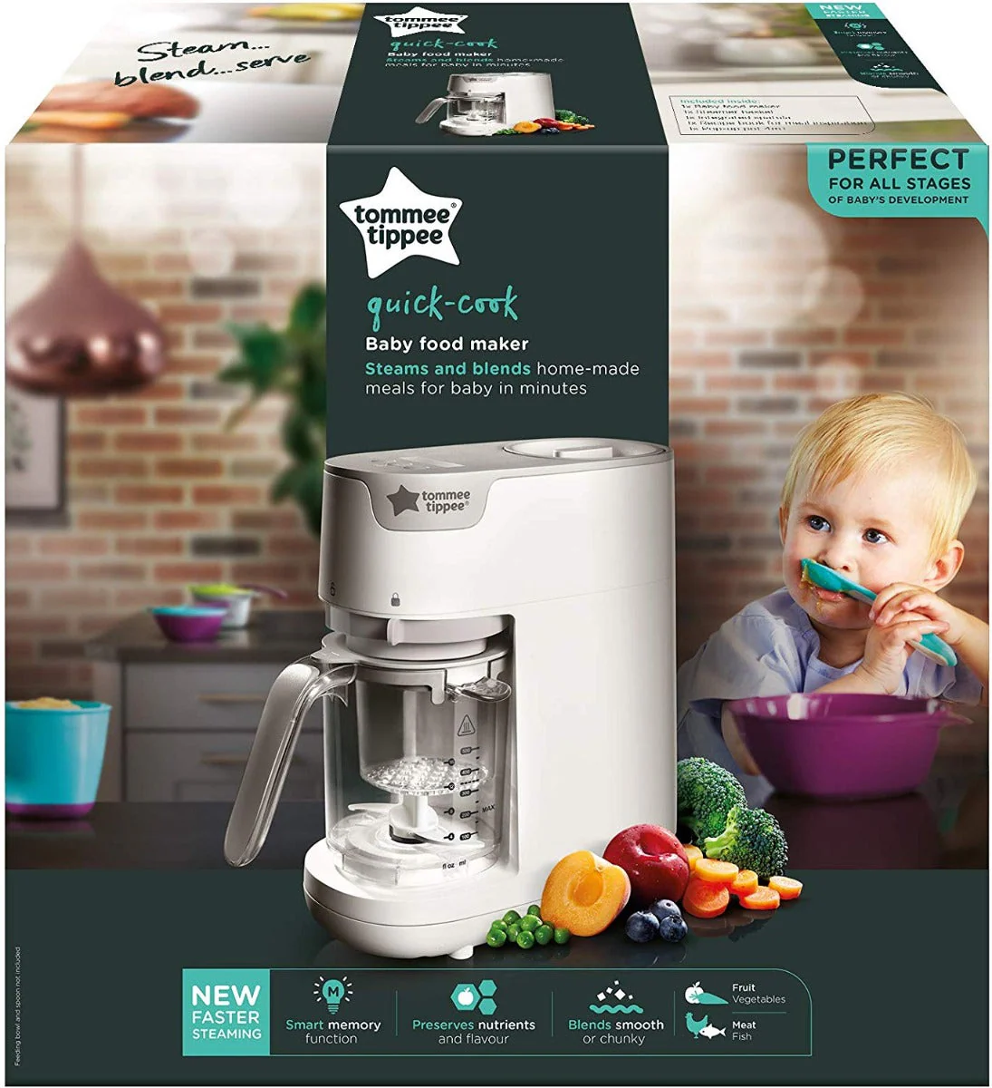 Steamer Blender Tommee Tippee 423225 - Image 5