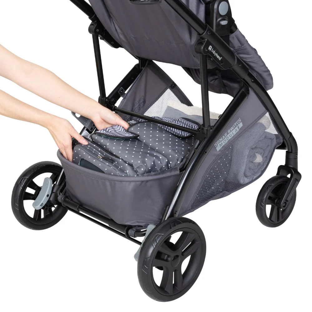 Baby Trend Sonar Switch Modular Travel System Desert Pink - TS06E15A - Image 10
