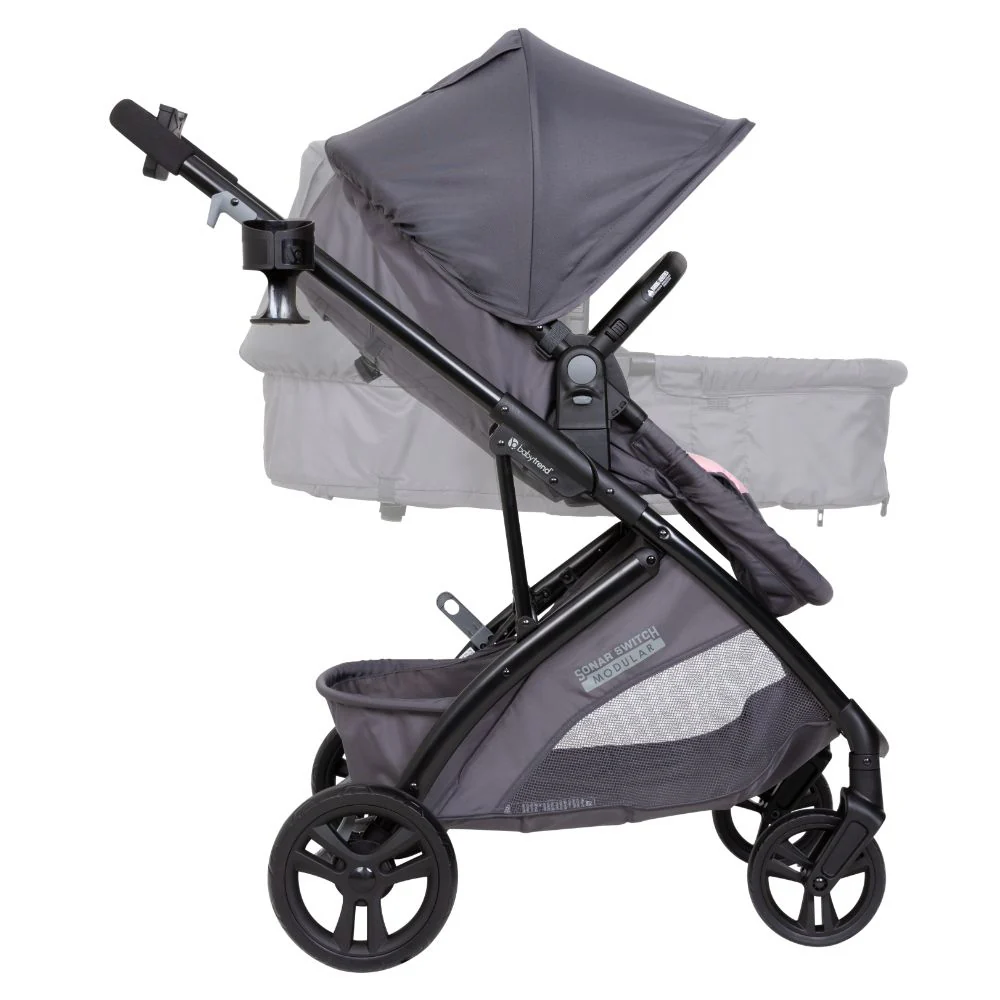 Baby Trend Sonar Switch Modular Travel System Desert Pink - TS06E15A - Image 6