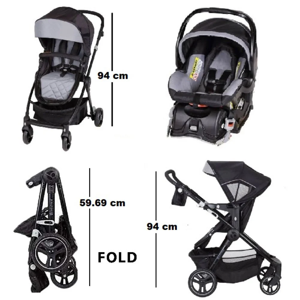 Baby Trend City Clicker LX Travel System - TS88726 - Image 6