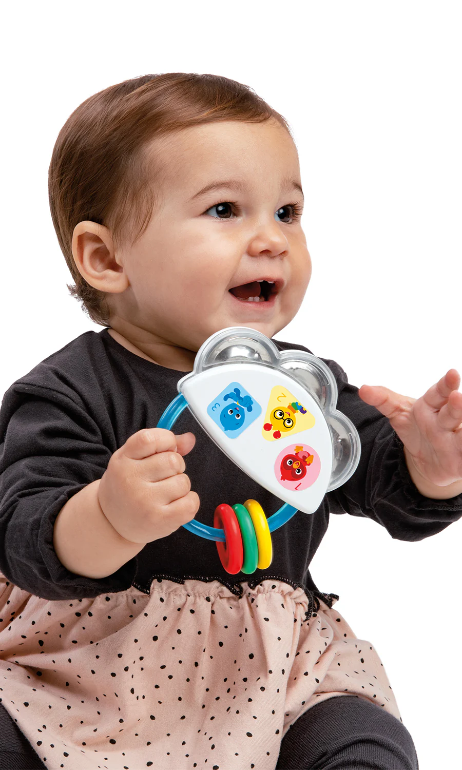 Tiny Tambourine Musical Toy & Rattle - Image 4