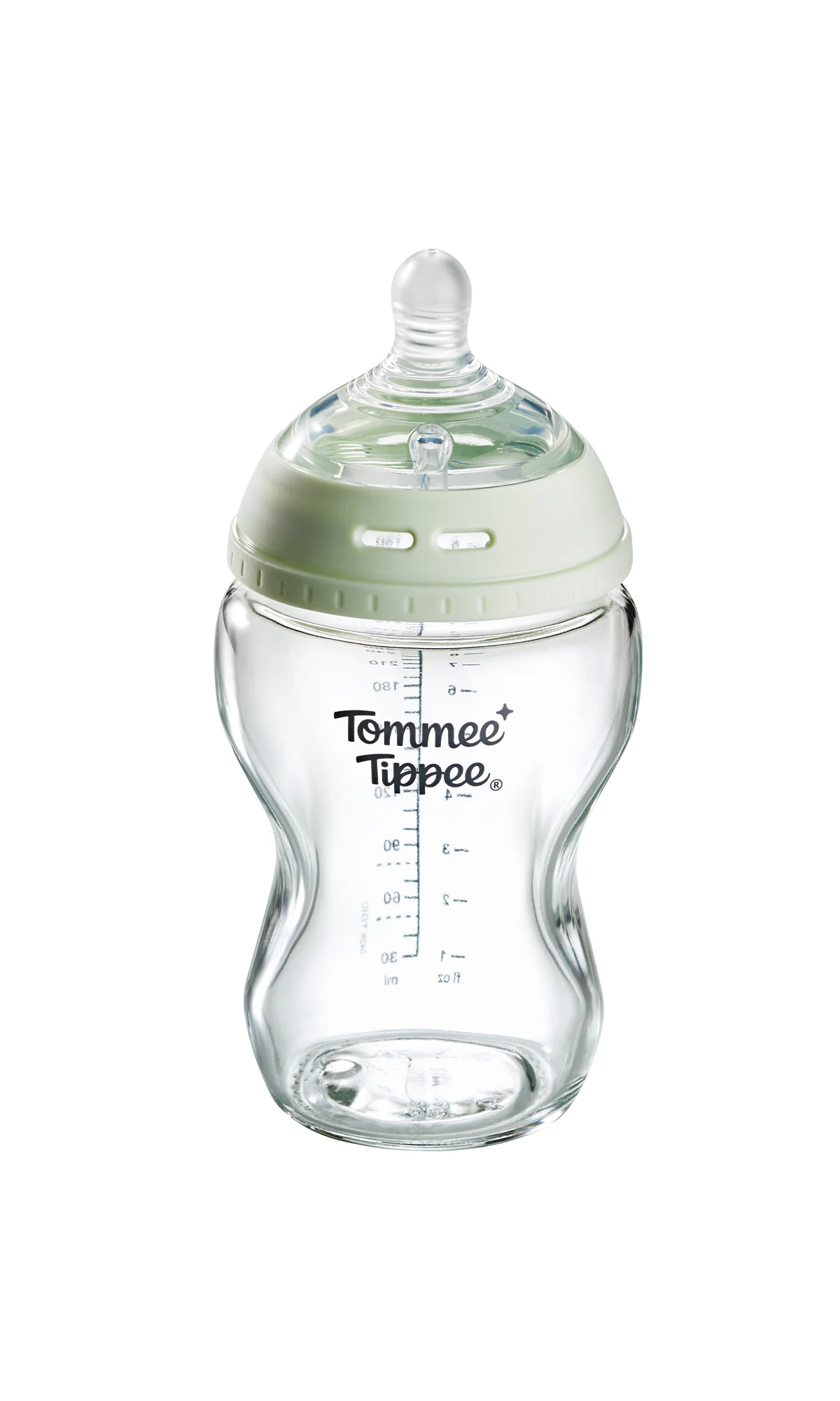 Tommee Tippee Natural Start Glass Baby Bottle 250ML 9OZ